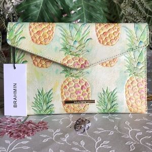 Brand New Brahmin Leather Envelope Clutch